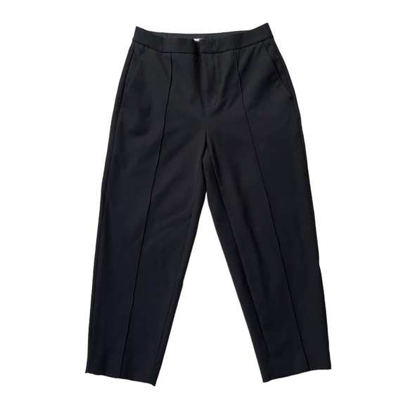 Vince. Pintuck Tapered Trouser black size 6 - Picture 5 of 11